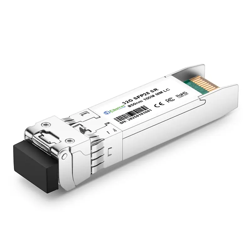 32G SFP28 SR 850nm 100M LC Optical Transceiver