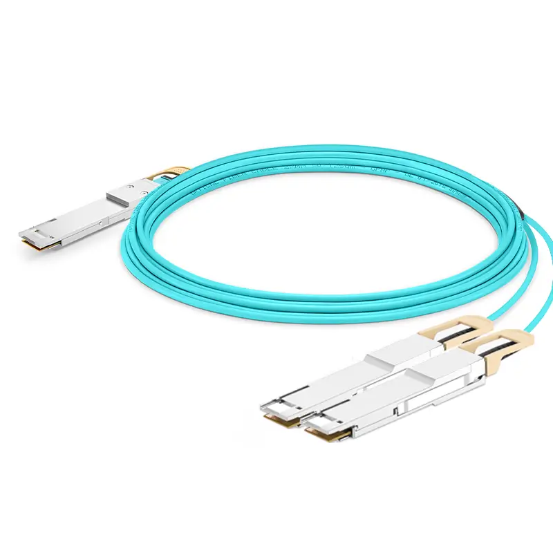 400G QSFP-DD TO 2x200G QSFP56 Active Optical Cable