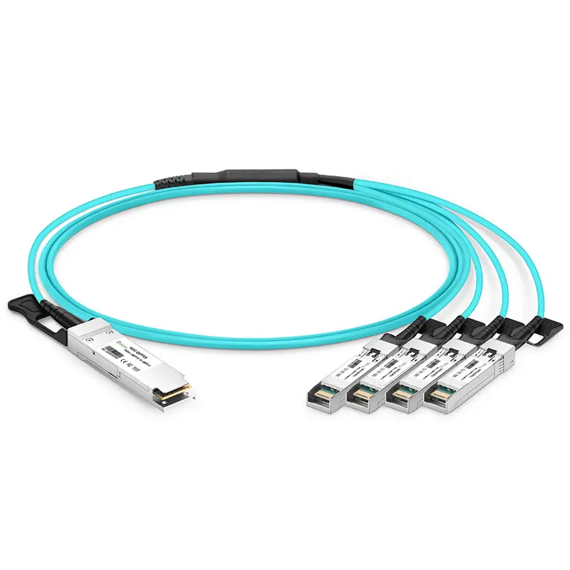 100G QSFP28 TO 4x25G SFP28 Active Optical Cable
